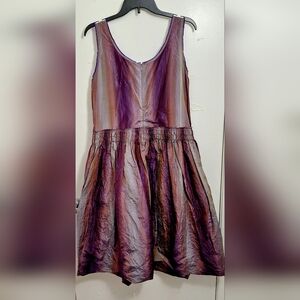 Elegant Vintage Donna Karan Silk Cocktail Dress